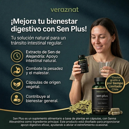 sen plus apoyo natural para tu transito digestivo. 60 Cap.